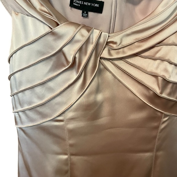 JONES NEW YORK blush pink twist dress Size 8 - Picture 10 of 16